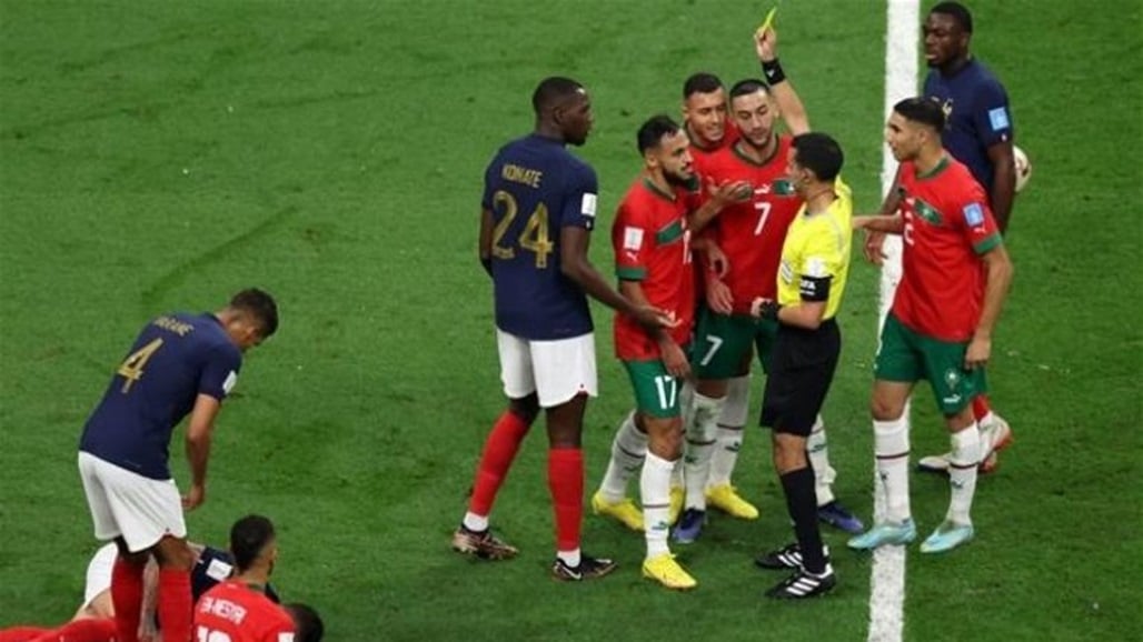 رسميا.. الاتحاد المغربي يحتج على حكم مباراة فرنسا