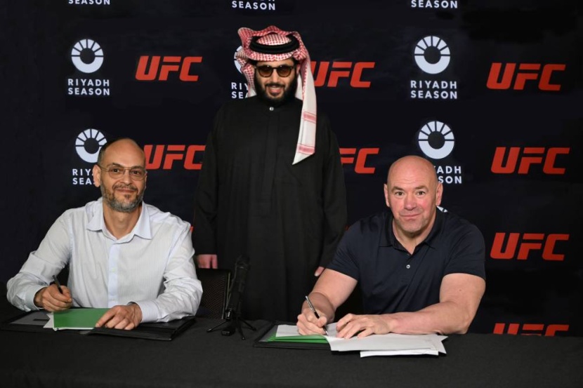 "موسم الرياض" يوقع شراكة استراتيجية مع منظمة فنون القتال المختلطة "UFC"